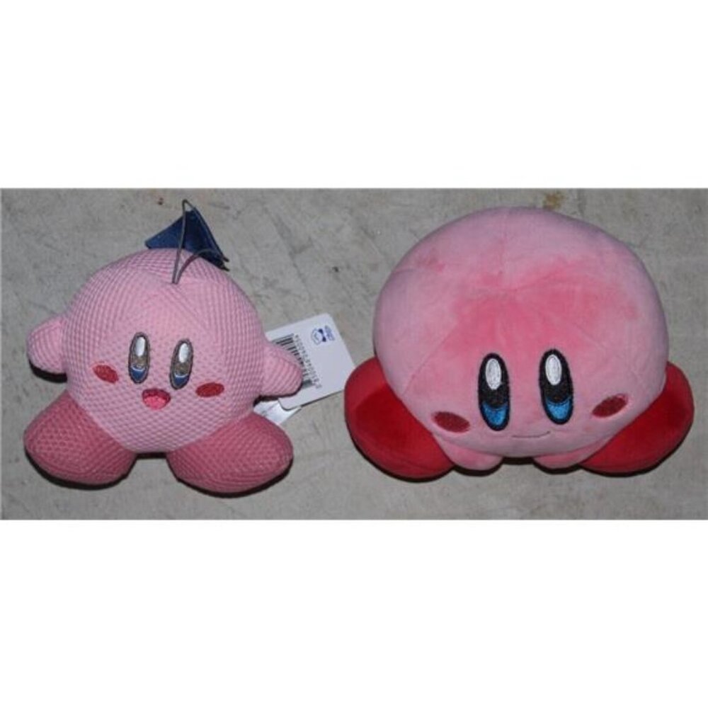 Kirby Yarn SKJ Hal Plush and Mochi Mochi Club Stuffed Tomy